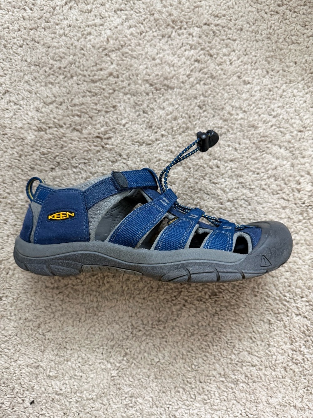 KEEN Newport H2 Navy Blue Grey Water Sandals Shoes Size US 7 EU 39 1009962